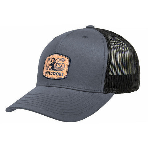 KG Charcoal Snapback Hat