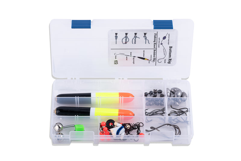 catfish tackle box kit 72 piece KG Catfishing Kit
