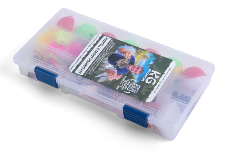 bluegill tackle box kg Bluegill & Trout Fishing Kit