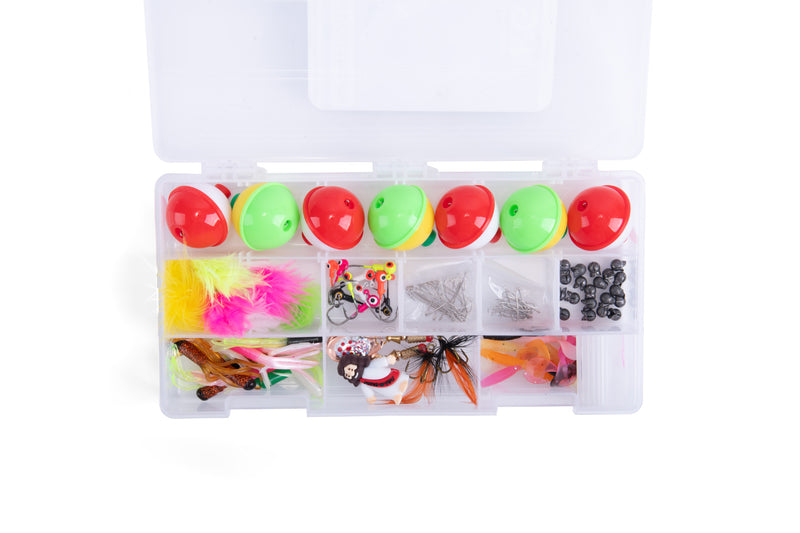 bluegill tackle box KG Bluegill & Trout Fishing Kit – Kendall Gray