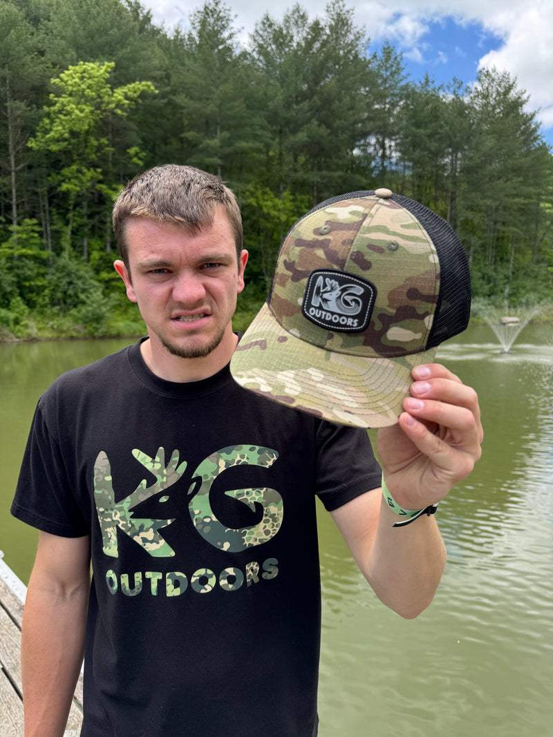 KG Camo Snapback hat