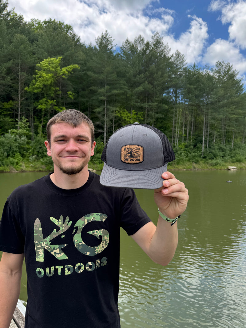 KG Charcoal Snapback Hat