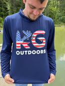 USA Lightweight Hooded Shirt