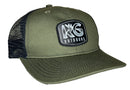 KG Green/Black Snapback Hat