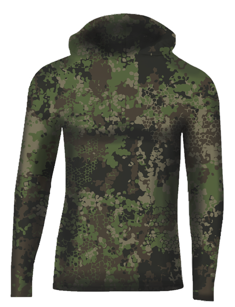 aclent アクレント　Compact camouflage hoodie Sandland Camo Cropped Hoodie – Stampd
