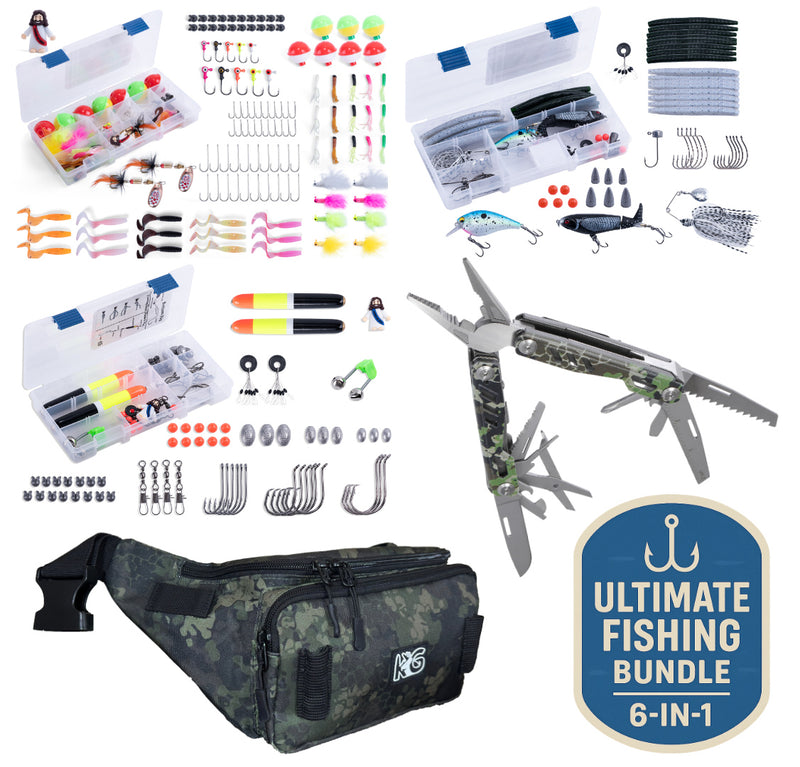 KG's Ultimate Fishing Bundle - Loaded w/ Gear & Free Gift!