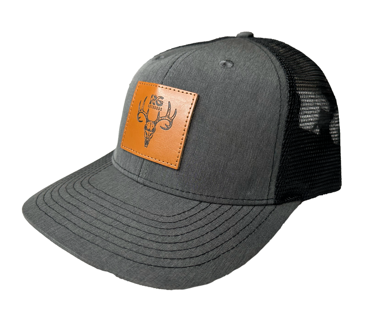 Deadhead Leather Patch Hat