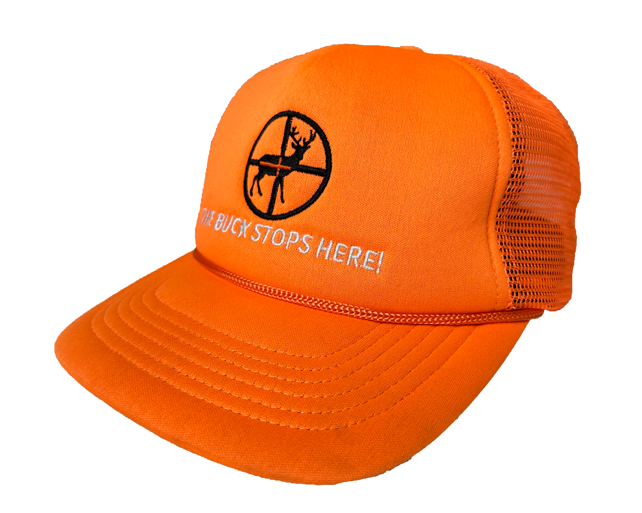 The Buck Stops Here Orange Hat – Kendall Gray