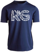 KG Navy Animal Tracks T-Shirt (Large, 3X, 4X Only)